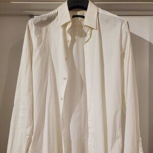 Theory Sylvain White Shirt Sz. M